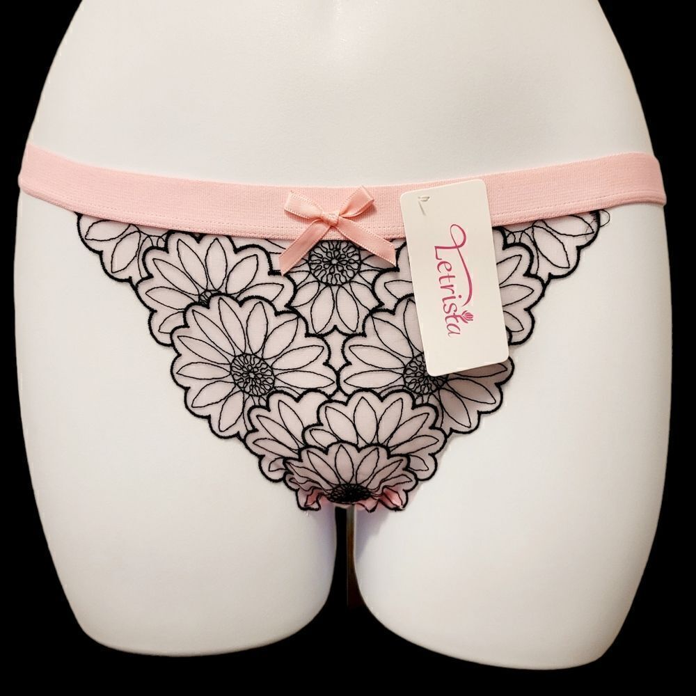 2/$20 Brand new pink lace T-backs underwear panties